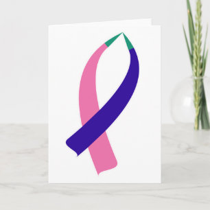 Carte Ruban de sensibilisation (Cancer de la thyroïde)