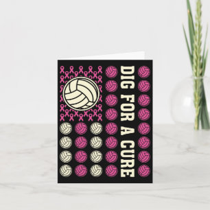 Carte Ruban de Volley-Ball Rose Pour Creuser Pour Un Rem