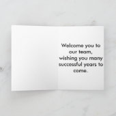 Carte Ruban rose avec À petits pois frontaliers blancs B (Intérieur)