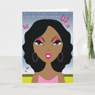 Carte Ruban rose - Sensibilisation