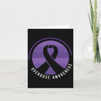 Ruban Violet de Sensibilisation à la Surdose de Dr