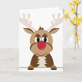 Carte Rudolph (Fleur jaune)