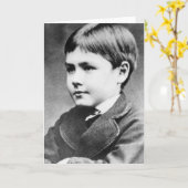 Carte Rudyard Kipling, c.1870 (Fleur jaune)