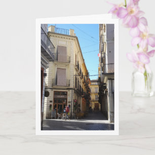 Carte Rue classique valencienne, Espagne