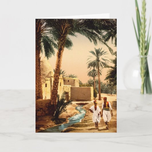 Carte Rue dans la vieille ville, Biskra, Algérie, Annive (Devant)