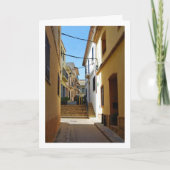 Carte Rue de Riba-roja de Túria, ville espagnole (Devant)