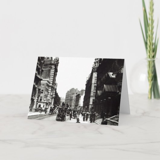 Carte Rue de Victoria, Londres, c.1890 (Devant)