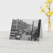 Carte Rue du marché, Manchester, c.1910 (Fleur jaune)