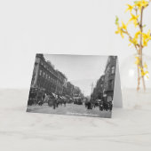 Carte Rue du marché, Manchester, c.1910 2 (Fleur jaune)