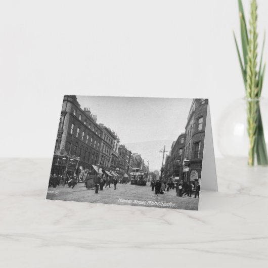 Carte Rue du marché, Manchester, c.1910 2 (Devant)