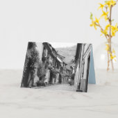 Carte Rue pittoresque, Kaysersberg, France (Fleur jaune)