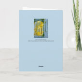 Carte Rue Provence avec arcade avec effets numériques (Dos)