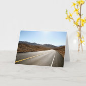 Carte Rue sans fin | Desert Mountain (Fleur jaune)