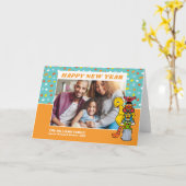 Carte Rue Sésame | Bonne année (Fleur jaune)