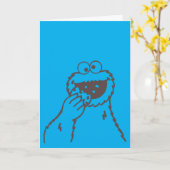 Carte Rue Sésame | Cookies Monster Bright (Fleur jaune)