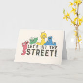 Carte Rue Sésame | Faisons un tour dans la rue ! (Fleur jaune)