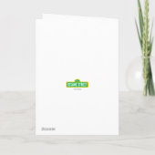 Carte Rue Sesame | Joyeux Anniversaire (Dos)