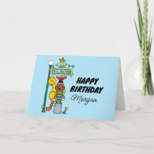 Carte Rue Sésame   Joyeux anniversaire