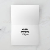 Carte Rue Sésame | Joyeux anniversaire (Intérieur)