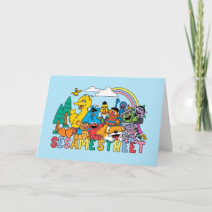 Carte Rue Sésame   Joyeux anniversaire