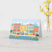 Carte Rue Sésame | Scène de rue Sésame (Fleur jaune)