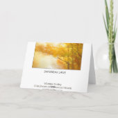 Carte Ruelle d'aube (Dos)