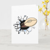 Carte Rugby (Fleur jaune)