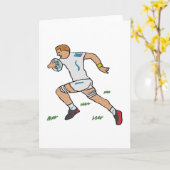 Carte Rugby (Fleur jaune)