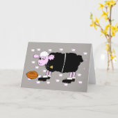Carte Rugby Sheep (Fleur jaune)