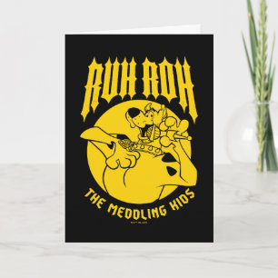 Carte Ruh Roh Scooby-Doo L'Icône Des Enfants En Médaille