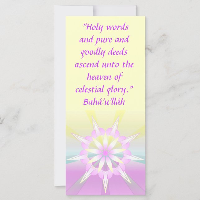 Carte Ruhi Words (Devant)