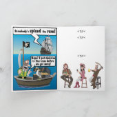 CARTE RUM JOKE. (Intérieur)