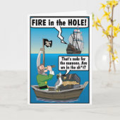 CARTE RUM JOKE. (Fleur jaune)