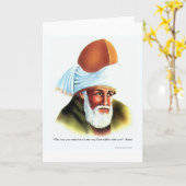 Carte Rumi La façon dont vous faites l'amour Citation Ca (Fleur jaune)