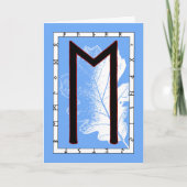 Carte Rune Ehwaz - Loyauté (Devant)