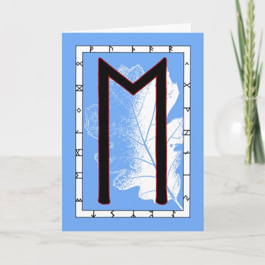 Carte Rune Ehwaz - Loyauté (Devant)