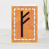 Carte Rune Fehu - Devenir (Devant)