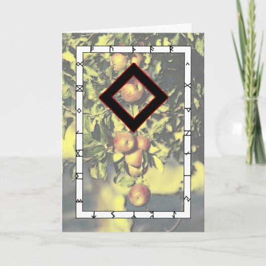 Carte Rune Ingwaz - Héros (Devant)