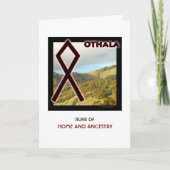 Carte Rune Othala - Accueil & Ancêtre - Midgard (Devant)