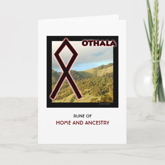 Carte Rune Othala - Accueil & Ancêtre - Midgard (Devant)