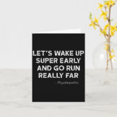 Carte Running Quotes For Distance Runners Running Team I (Fleur jaune)