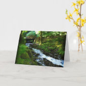 Carte Runoff de Wahkeena Falls, Oregon (Fleur jaune)