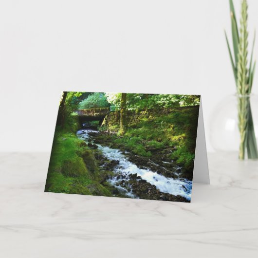 Carte Runoff de Wahkeena Falls, Oregon (Devant)