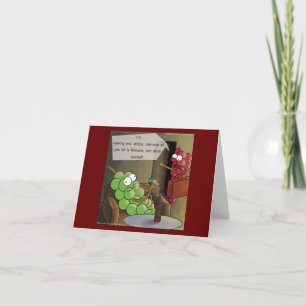 Carte Rupture de raisin Bande dessinée drôle de nourritu