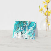 Carte Rushing Sea....... (Fleur jaune)