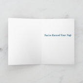 Carte Russ que les félicitations de chat cardent (Intérieur)