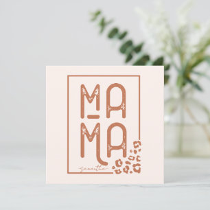 Carte Russe Boho Mama