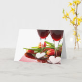 Carte Russe - Je vous aime (Fleur jaune)