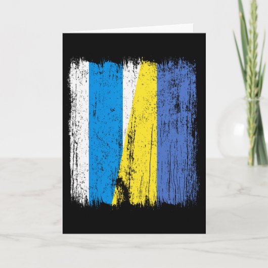 Carte Russie libre Ukraine Drapeau moitié Opposition rus (Devant)