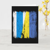 Carte Russie libre Ukraine Drapeau moitié Opposition rus (Fleur jaune)